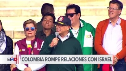 Israel responde a Colombia tras ruptura de relaciones