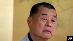 资料照 - 香港著名媒体人士、前香港壹传媒创办人黎智英。
