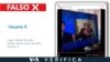 Este periodista de Ucrania no apareció en televisión en vivo consumiendo cocaína, como se indica en varios posteos de X, antes Twitter. Diseño: Mila Cruz.