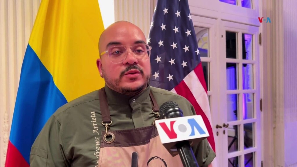 Andrews Arrieta, chef colombiano, busca mostrar todo lo que Colombia tiene para ofrecer 