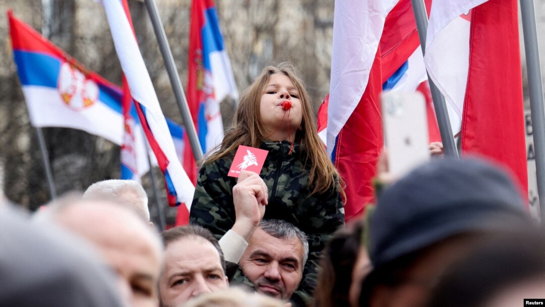 SERBIA-ELECTION/PROTEST