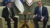Sastanak predsednika Srbije Aleksandra Vučića i specijalnog izaslanika za dijalog Beograda i Prištine Miroslava Lajčaka (foto: Fonet/ Milica Vučković)