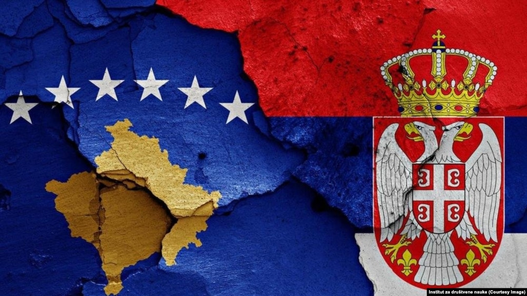 ILUSTRACIJA - Zastave Kosova i Srbije