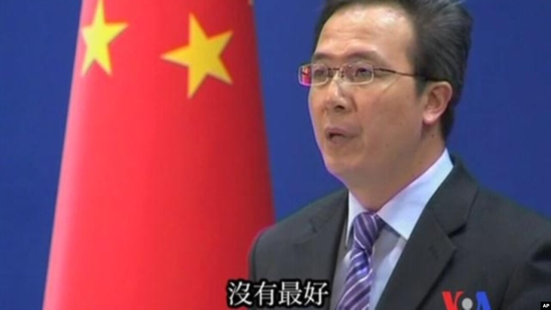 中國外交部發言人洪磊。