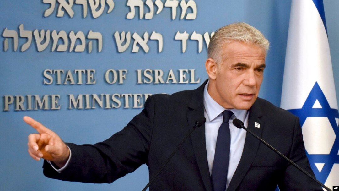 Izraelski premijer Jair Lapid, u Jerusalimu, 24. avgusta 2022.