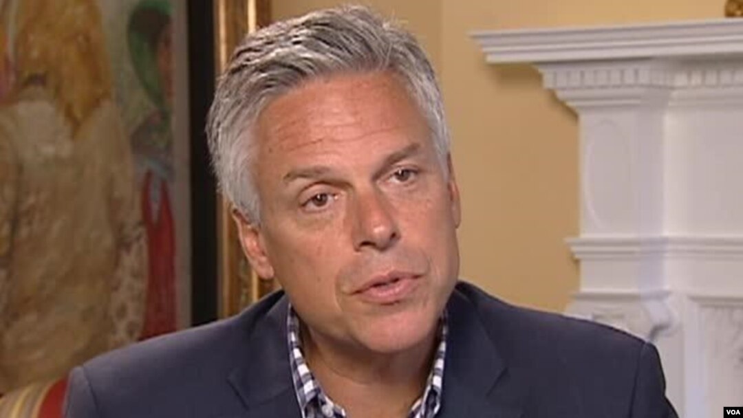 Former US presidential candidate, Republican Jon Huntsman, Sept 4, 2013. 