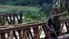 Saoda ya garde républicaine (GSSP) azali kosala bokengi na gbagba ya Kisangani, Tsopo, 17 octobre 2004.