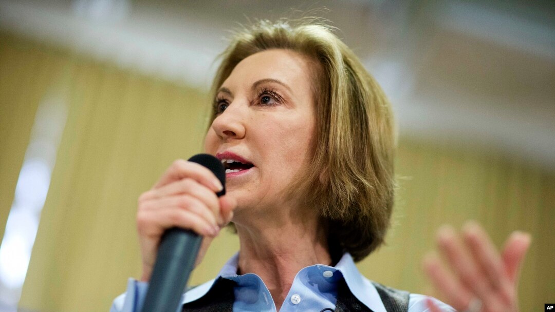 共和黨唯一的女性參選人菲奧莉娜(Carly Fiorina)在星期三宣布退出參選