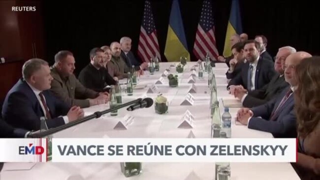 Vance a Zelenskyy: “Queremos poner fin a esta guerra”