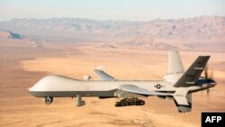 （资料照）美国空军的MQ-9 Reaper（收割者）无人机