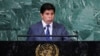 El presidente del Perú, Pedro Castillo se dirigió ante la Asamblea General de la ONU, el lunes 20 de septiembre. 