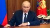 Predsednik Rusije Vladimir Putin tokom obraćanja naciji u Moskvi, 21. septembra 2022.
