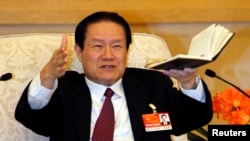 中共中央前政治局常委周永康（资料照片）