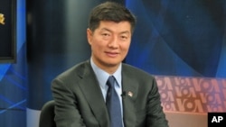 藏人行政中央首席部长洛桑森格(资料照片)
