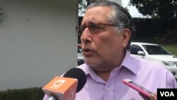 Mario Arana, integrante de la Alianza Cívica por la Justicia y la Democracia, señala su preocupación por el riesgo de una posible suspensión de Nicaragua dentro de la OEA.