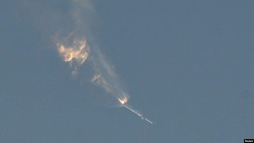 Pad rakete Staršip kompanije Spejs eks, 20. april 2023. (Rojters/Gene Blevins)