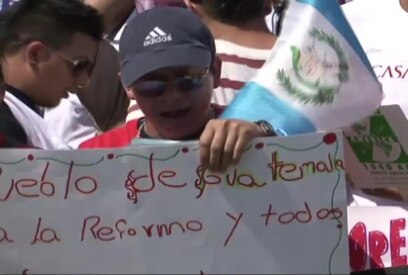 Concentración por la reforma migratoria