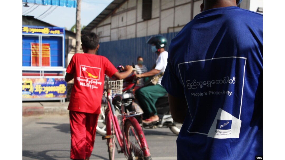 ရွေးကောက်ပွဲ မဲဆွယ်စည်းရုံးရေး စတင်သည့်နေ့ မန္တလေးမြို့ မြင်ကွင်းတချို့ 