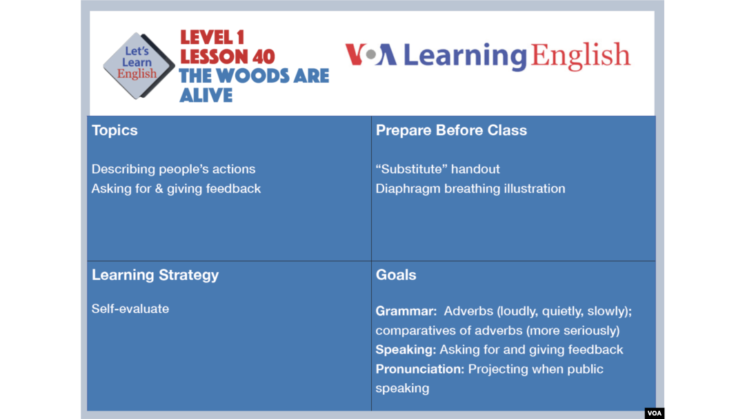 Let's Learn English Level 1 - Lesson 40