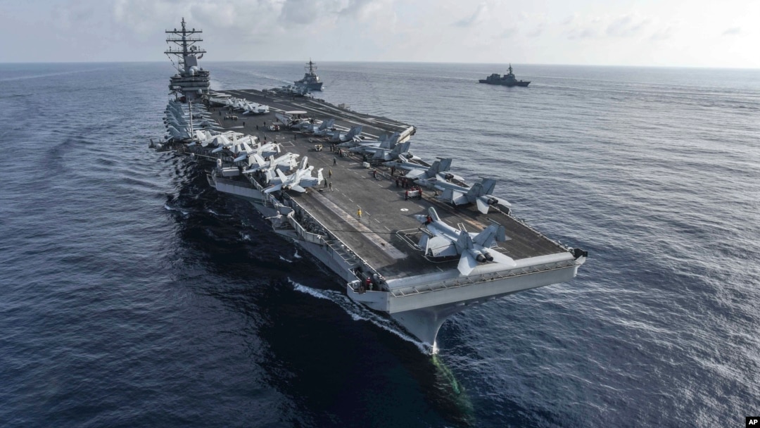La 7ª Flota de la Armada de EE.UU. dijo que el F/A-18 Hornet tuvo un problema mecánico durante operaciones de rutina.