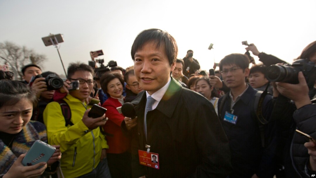 中國億萬富豪之一：中國小米科技創始人董事長兼首席執行官雷軍 （資料照片）