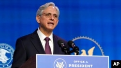 Merrick Garland aza kwisobanura