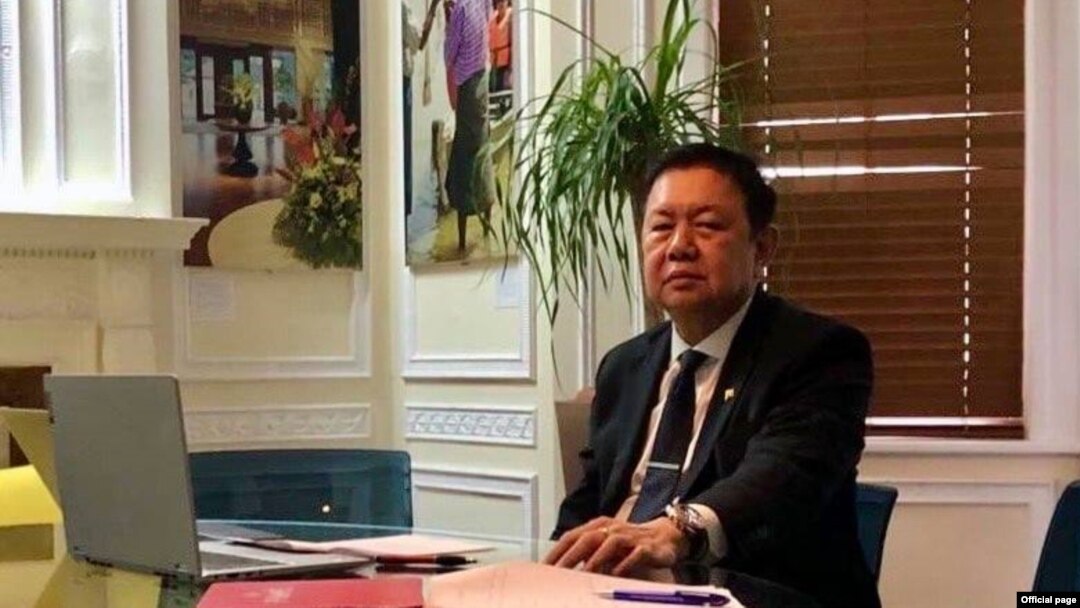  ဗြိတိန်နိုင်ငံဆိုင်ရာ မြန်မာသံအမတ်ကြီး ဦးကျော်စွာမင်း