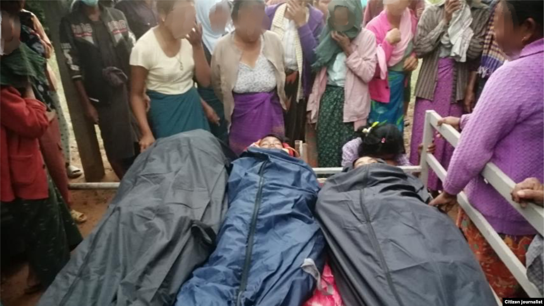 ၂၀၂၄၊ ဒီဇင်ဘာ ၂ ရက်ကနေ ၅ ရက်အတွင်း မန္တလေးတိုင်း၊ နွားထိုးကြီးမြို့နယ်မှာ စစ်ကောင်စီလေကြောင်းတိုက်ခိုက်မှုအတွင်း သေဆုံးခဲ့သူများ။ (ဓာတ်ပုံ-CJ)
