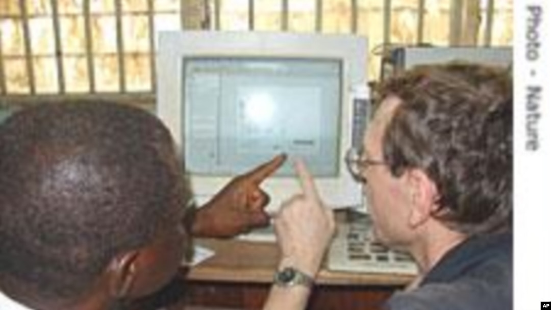Des experts examinant les données sur la grippe aviaire au Nigeria