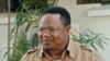 FILE - Tanzania's main opposition presidential candidate Tundu Lissu speaks during a Reuters interview in Dar es Salaam, Tanzania, Oct. 7, 2020. 