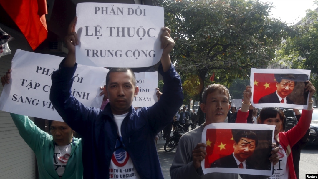 越南國內反華情緒有升溫跡象(資料圖片)