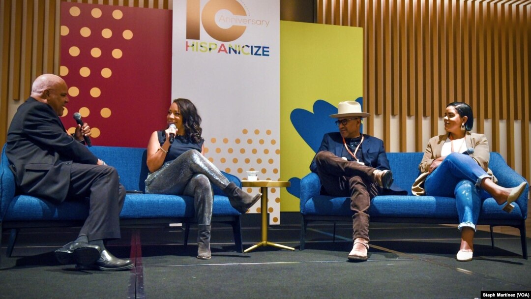 Actores, creadores e influencers debatieron sobre su labor en 'Hispanicize', festival realizado en octubre de 2019 en Los Ángeles. VOA
