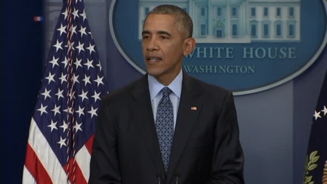 Obama on President George HW Bush's Hospitalization