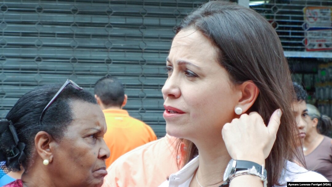 Machado asegura que seguirá luchando por la liberación de los presos políticos. 