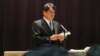 日本防卫相称朝核问题严重 需美日韩共同回应