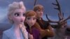  'Frozen 2' congela de nuevo a la competencia con récord de Acción de Gracias