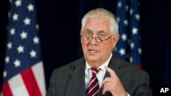 Госсекретарь США Рекс Тиллерсон