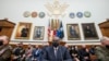 El jefe del Estado Mayor Conjunto, el general Mark Milley, (izq) el secretario de Defensa Lloyd Austin y el general Kenneth McKenzie, comandante del Comando Central de los Estados Unidos, (der) testifican ante el Comité de Servicios Armados de la Cámara de Reprenstantes.