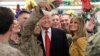 Shugaba Trump Da Uwargidansa Melania Sun Dawo Daga Iraqi