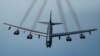 FILE - This Air Force photo shows a B-52H Stratofortress, May 21, 2019. Two of these bombers have flown over a swath of the Middle East, sending what U.S. officials say is a message of deterrence to Iran.