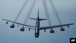 Arhiva - Fotografija bombardera B-52H Startfortres, Vazduhoplovnih snaga SAD, objavljena 21. maja 2019.