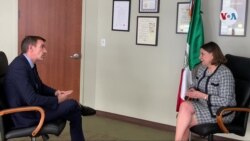 La Embajadora de México en Estados Unidos, Martha Bárcena habla con la Voz de América