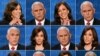Pence y Harris mantienen las formas pero no ocultan sus diferencias