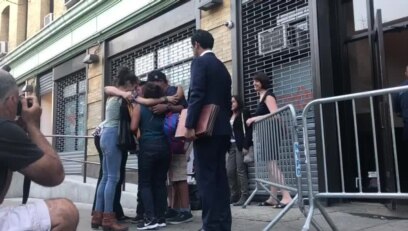 Otro reencuentro madre e hijos en Nueva York