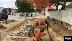 Obras em Benguela