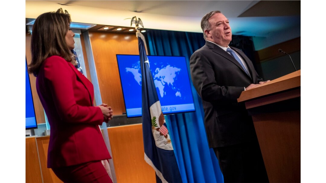 AQSh Davlat kotibi Mayk Pompeo