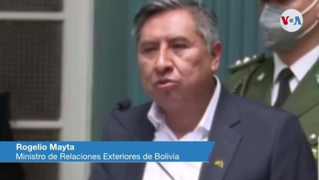 Rogelio Mayta, ministro de Relaciones Exteriores de Bolivia