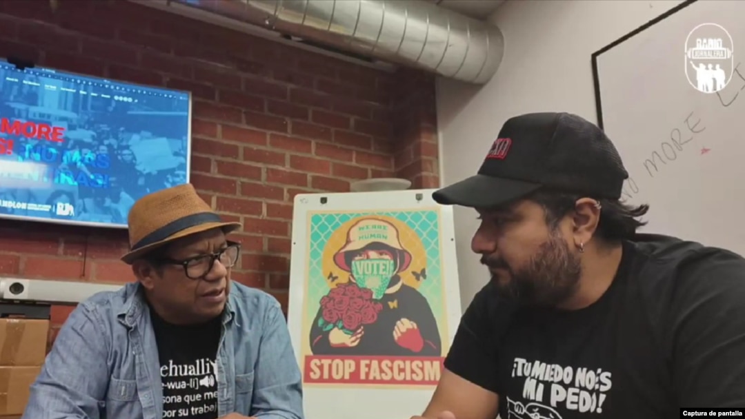 Captura de transmisión en vivo de Radio Jornalera del 12 de septiembre de 2024.