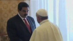 Maduro con el Papa