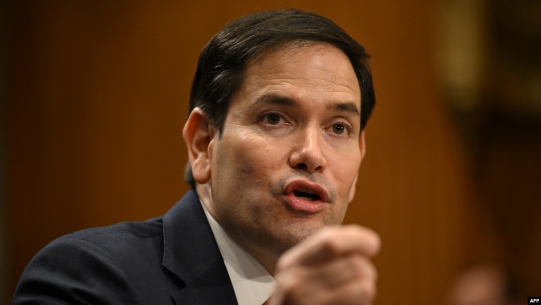 ARCHIVO - El senador estadounidense Marco Rubio testifica ante una audiencia del Comité de Relaciones Exteriores del Senado sobre su nominación para ser Secretario de Estado, en el Capitolio en Washington, DC, el 15 de enero de 2025.